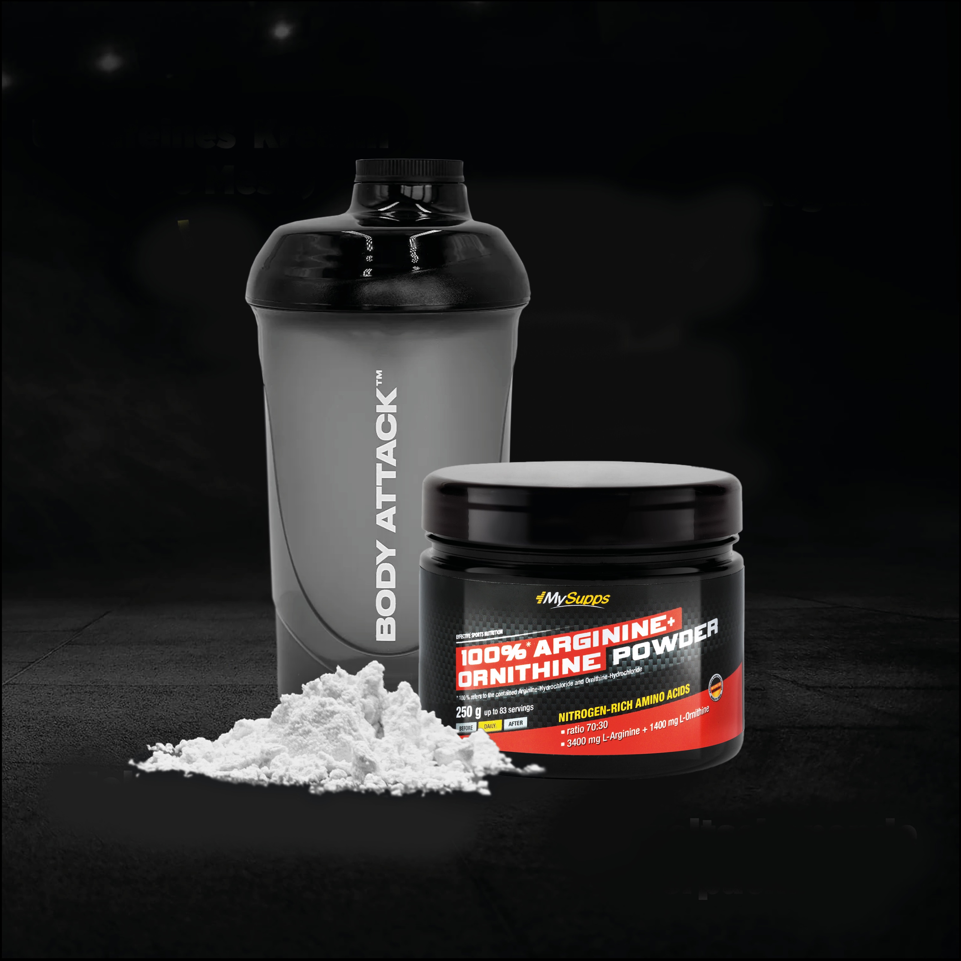 100 % Arginine + Ornithine Powder