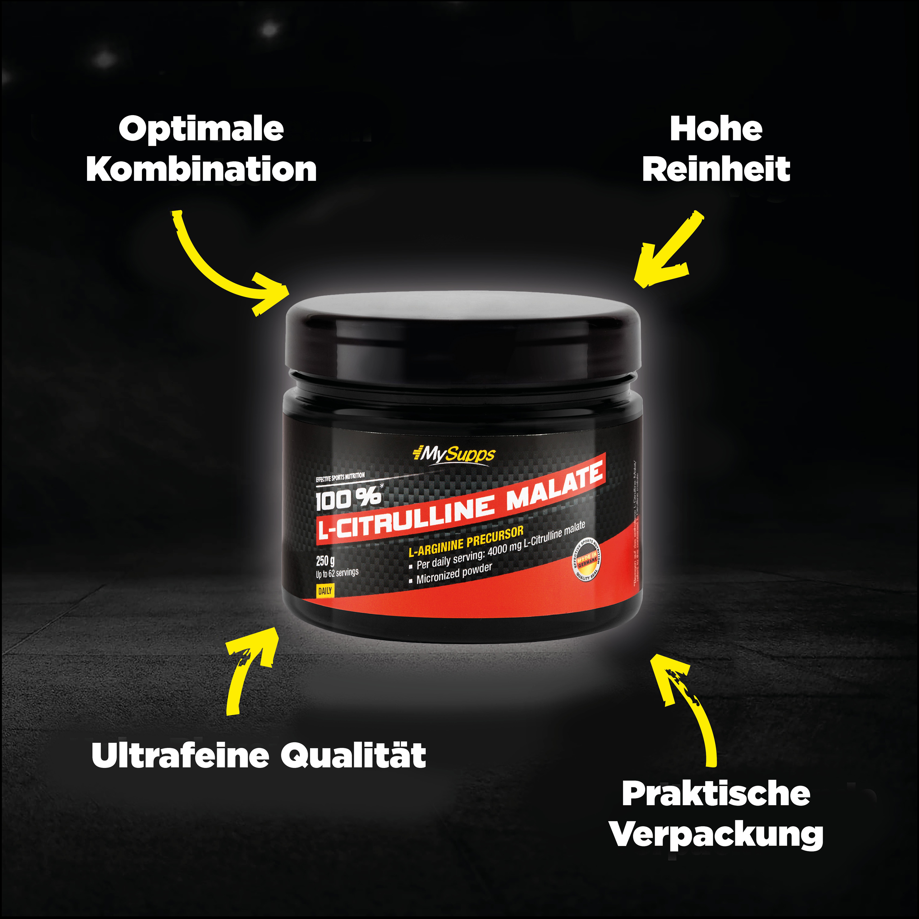 100 % L Citrulline Malate