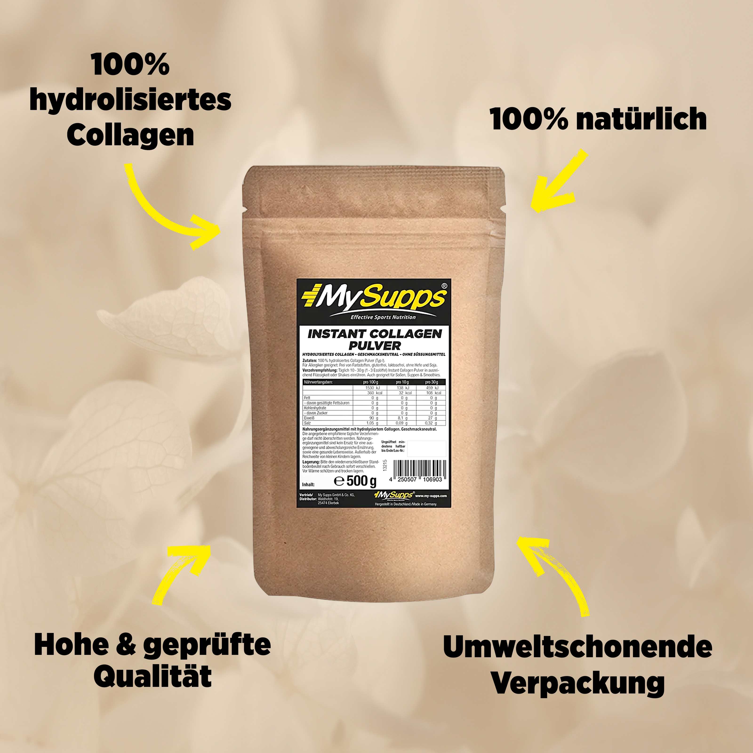 Instant Collagen Pulver