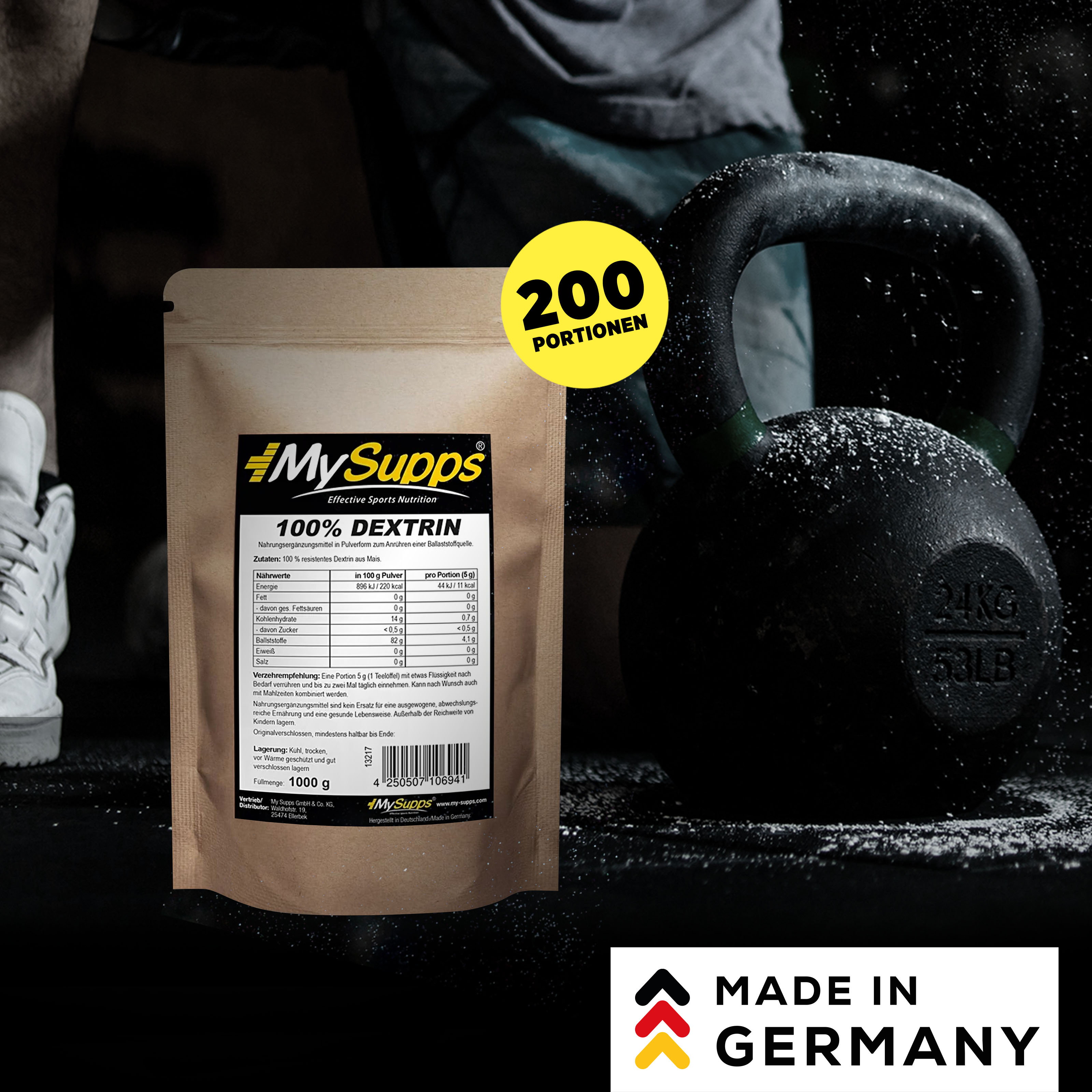 100 % Dextrin 100 % Dextrin