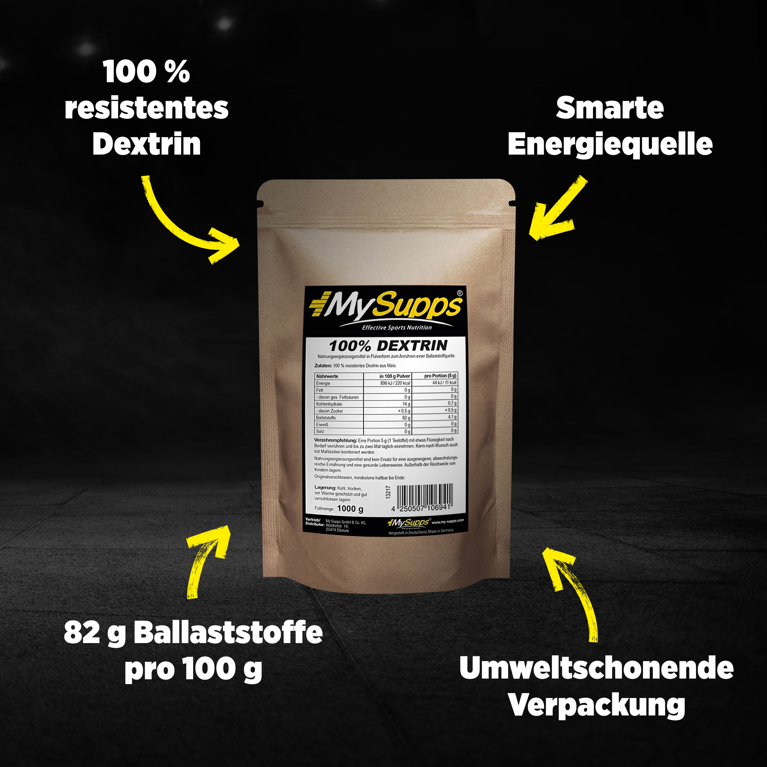 100 % Dextrin 100 % Dextrin