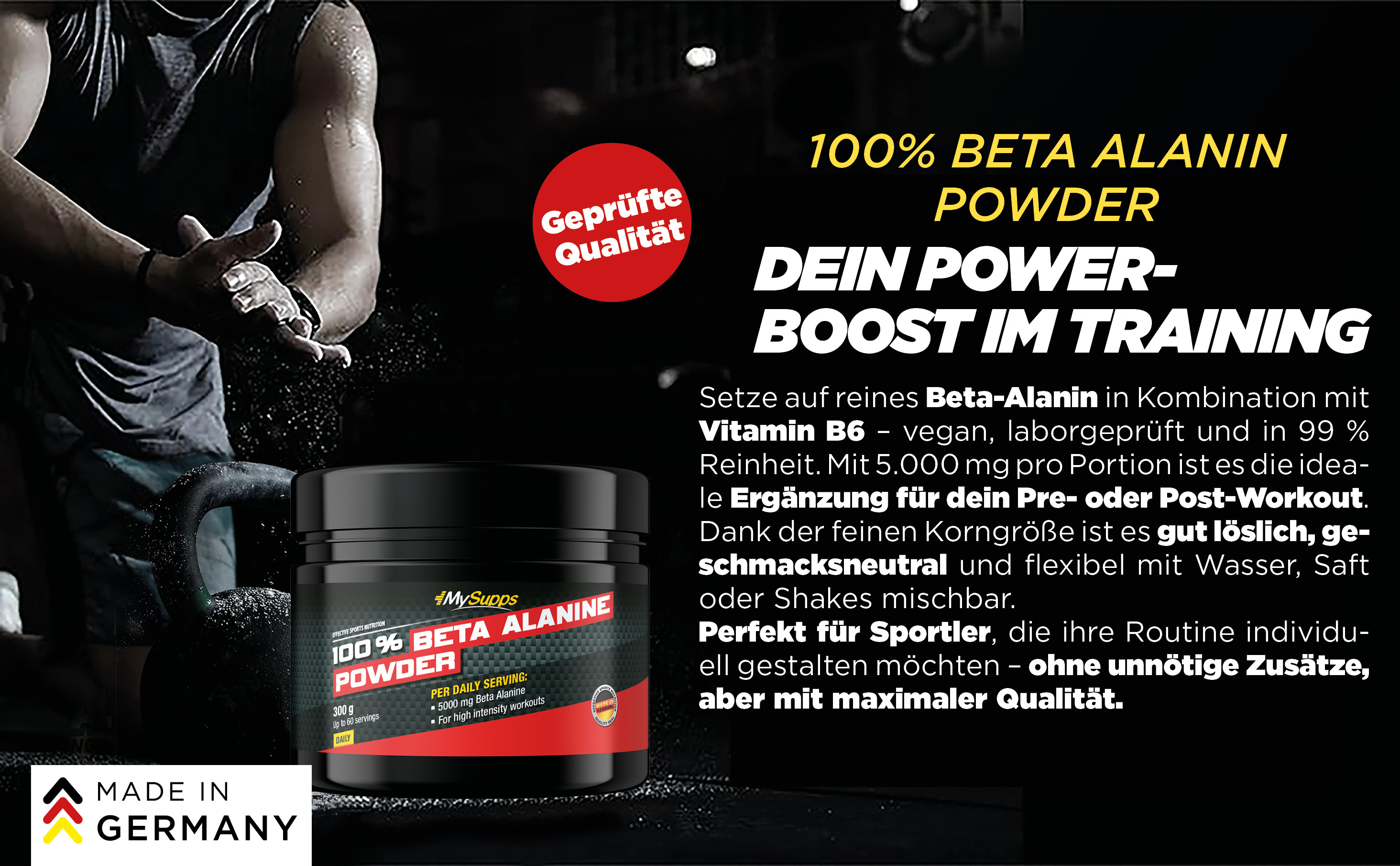 100 % Beta Alanine 100 % Beta Alanine