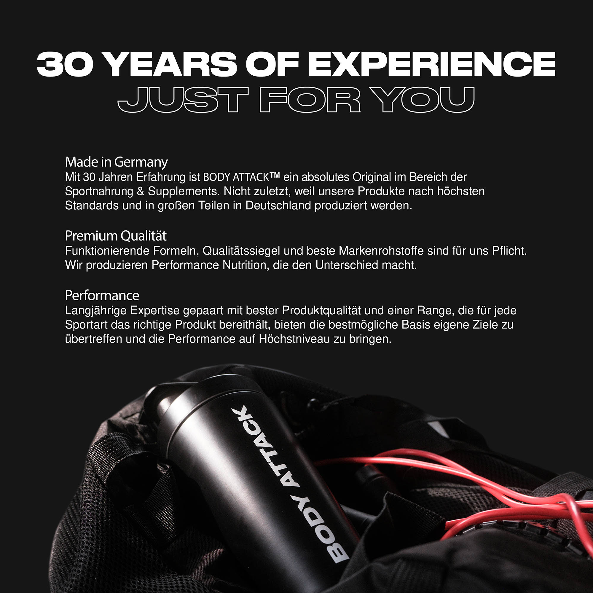 30 Years of experiences Banner