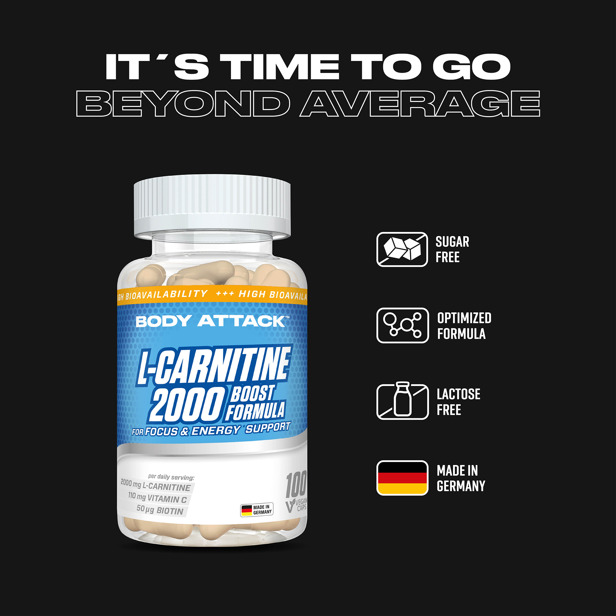 L-Carnitine 2000 Informationsbanner L-Carnitine 2000 Informationsbanner