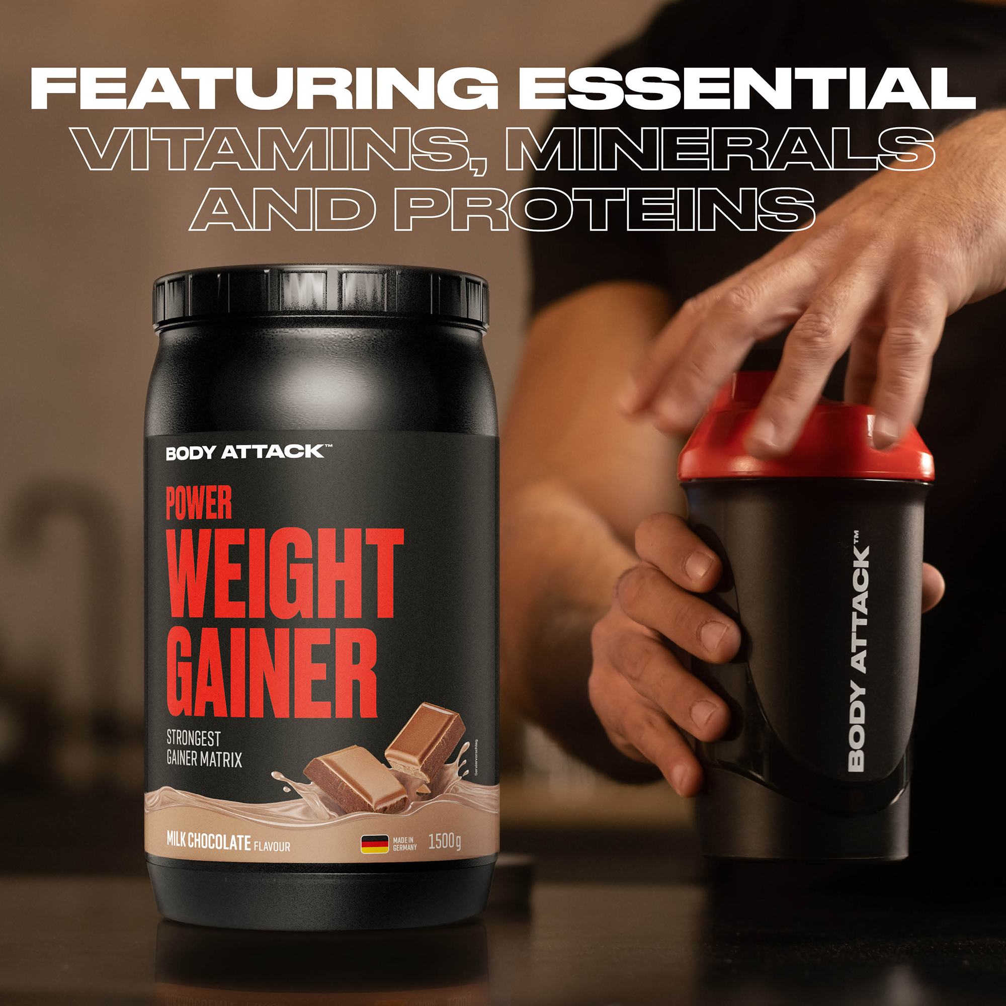 Power Weight Gainer Banner