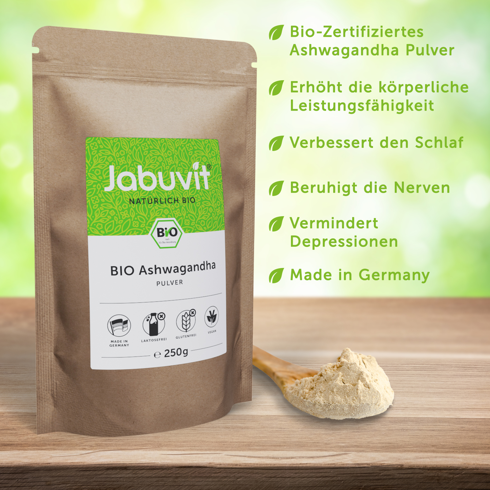Bio Ashwagandha Pulver