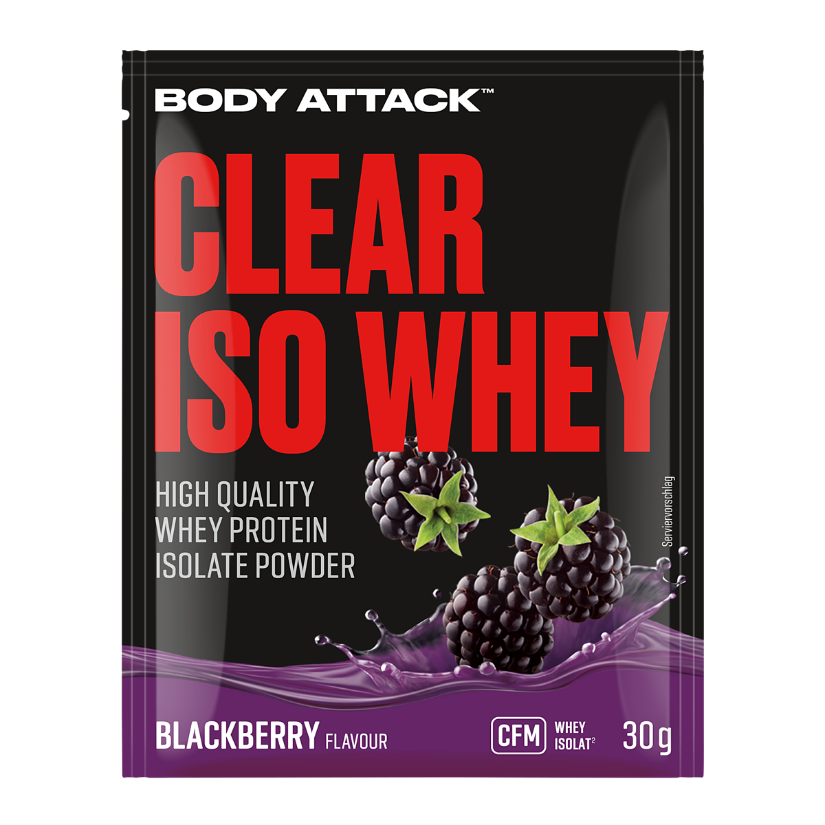 Eine Clear Iso Whey Probe Blackberry 